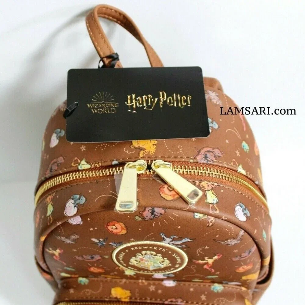 Harry Potter Chibi Creatures Hogwarts School Mini Backpack